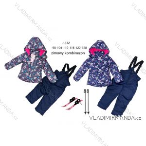 Súprava nohavice oteplováky a bunda s kapucňou detská dievčenská (98-128) XU kids PMWAX23J-332