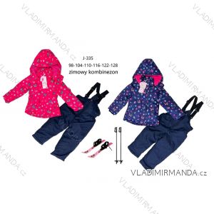 Súprava nohavice oteplováky a bunda s kapucňou detská dievčenská (98-128) XU kids PMWAX23J-335
