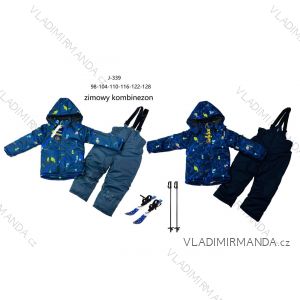 Súprava nohavice oteplováky a bunda s kapucňou detská chlapčenská (98-128) XU kids PMWAX23J-339