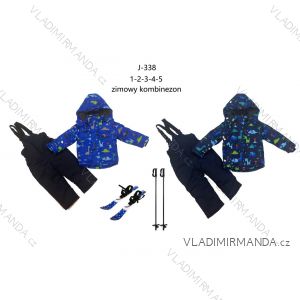 Súprava nohavice oteplováky a bunda s kapucňou detská chlapčenská (1-5rokov) XU kids PMWAX23J-338