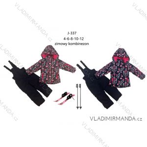 Súprava nohavice oteplováky a bunda s kapucňou detská dievčenská (4-12 rokov) XU kids PMWAX23J-337