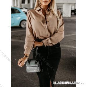 Košeľa dlhý rukáv dámska (S/M ONE SIZE) TALIANSKA MÓDA IMWGS234077