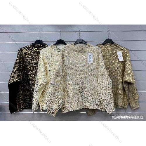 Sveter dlhý rukáv dámsky (S/M ONE SIZE) TALIANSKA MÓDA IMWGS234239