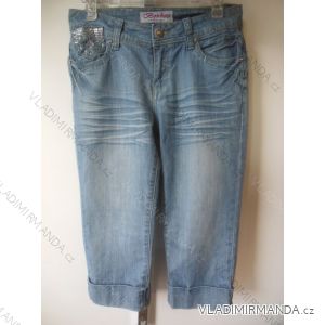 Nohavice jeans 3/4 krátke dámske (26-33) Benham BH9-220-50
