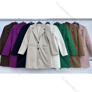 Kabát flaušový dlhý rukáv dámsky (S-XL) TALIANSKA MÓDA IMWCT234190