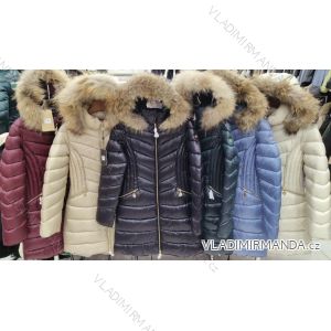 Kabát zimný s kožúškom dámsky (S-2XL) TALIANSKA MÓDA IMWWM23129
