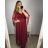 Šaty spoločenské elegantné dámske (L/XL/2XL ONE SIZE) TALIANSKA MODA IMS23SUSSY