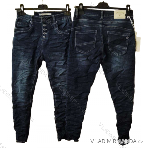 Rifle jeans baggy dlhé dámske (34-42) NEWPLAY MA233213/DU