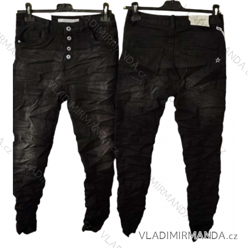 Rifle jeans baggy dlhé dámske (34-42) NEWPLAY MA233190
