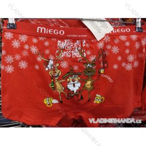 Boxerky veselé vianočné pánske (M-2XL) POLSKÁ MÓDA DPP238336