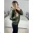 Bunda jesenná s kapucňou dámska (XS-XL) POĽSKÁ MóDA PMWC23B8219-11 Khaki S