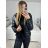 Bunda jesenná/zimná krátka dámska (S-2XL) POĽSKÁ MÓDA IMWMN23L22-9866-1/DU Čierna M