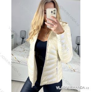 Bunda podzimní s kapucňou dámska (S-XL) POLSKÁ MODA BLI23OB238006/DU