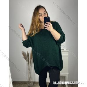 Sveter oversize dlhý rukáv dámsky nadrozměr (4XL/5XL/6XL ONE SIZE) TALIANSKÁ MÓDA IM723ANDY