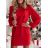 Šaty elegantný dlhý rukáv dámske (S/M ONE SIZE) TALIANSKA MÓDA IMWAE234301