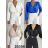 Body elegantný dlhý rukáv dámske (S/M ONE SIZE) TALIANSKA MóDA IMM23M25398