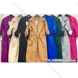 Kabát dlhý rukáv dámsky (S/M ONE SIZE) TALIANSKA MÓDA IMWC234366