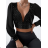 Croptop dlhý rukáv dámsky (S/M ONE SIZE) TALIANSKA MÓDA IMPMD2338189