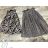 Sukňa stredne dlhá dámska (S/M ONE SIZE) TALIANSKA MÓDA IMM23M3154