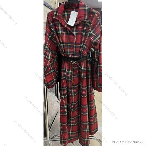 Šaty dlhé elegantný vianočný dlhý rukáv dámske (S/M ONE SIZE) TALIANSKA MÓDA IMM23M0208