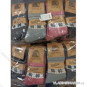 Ponožky teplé alpaka dámske (35-38,39-42) LOOKEN LOK23W9265