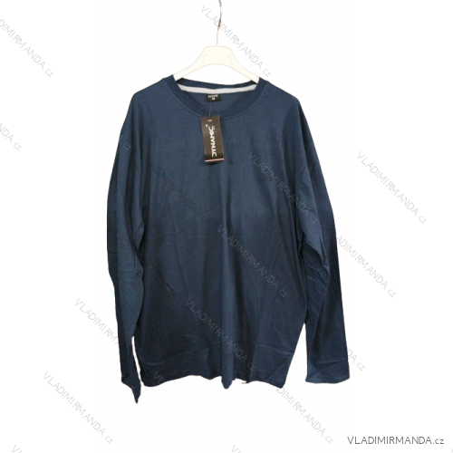 Tričko dlhý rukáv pánske nadrozměr (3XL-6XL) OBSESS OBS230341