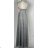 Šaty dlhé elegantné trblietavé s flitrami na ramienka dámske (S/M ONE SIZE) TALIANSKA MÓDA IMPBB23C23805