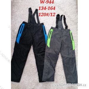 Nohavice zimné otepľovačky s trakmi dorast chlapčenské (134-164) ACTIVE SPORT ACT23W-944