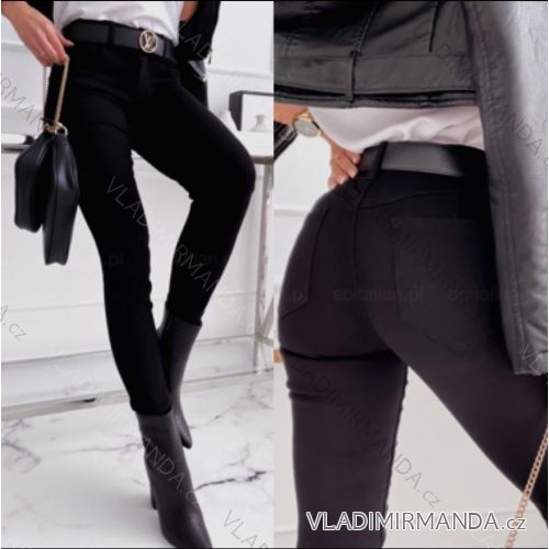 Rifle jeans pushup nadrozměr dlhé dámske (29-38) M.SARA MSR234349