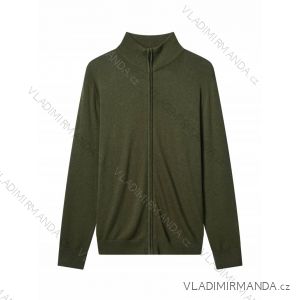 Sveter na zips s rolákom dlhý rukáv pánsky (S-2XL) GLO-STORY GLO23MMY-B3372-5