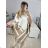 Pončo úpletové s rolákom dámske (S/M/L ONE SIZE) FRANCÚZSKA MÓDA FMWG23FG56179