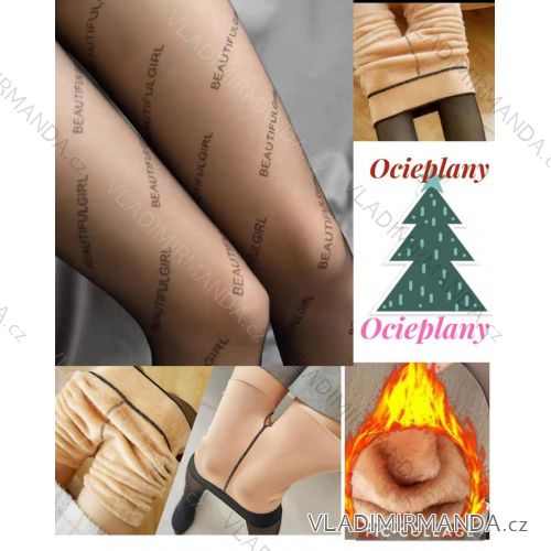 Silonky pančuchy zateplené dlhé dámske (S/M/L ONE SIZE) TURECKÁ MÓDA TMWL234485
