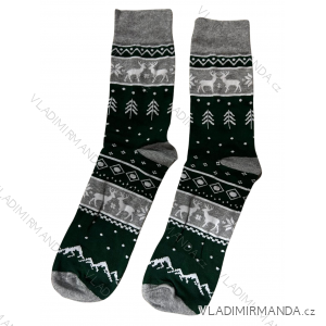 Ponožky veselé vianočné pánske (41-43) POĽSKÁ MÓDA DPP21193