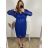 Šaty spoločenské flitrové dlhý rukáv dámske nadrozmer (3XL/4XL ONE SIZE) TALIANSKA MÓDA IMWQ23150