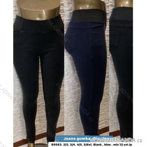 Nohavice jeans džegíny dlhé dámske nadrozmer (2XL/3XL-5XL/6XL) TURECKÁ MÓDA TMWL2389583