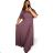 Šaty plesové dlhé elegantné spoločenské krátky rukáv dámske nadrozmer (XL/2XL ONE SIZE) TALIANSKA MÓDA IMM2380736PL/DR XL/2XL kráľovská modrá