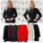 Šaty elegantný dlhý rukáv dámske nadrozmer (2XL/3XL ONE SIZE) TALIANSKA MÓDA IMWT234655
