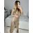 Šaty elegantné flitrové dlhý rukáv dámske (S/M ONE SIZE) TALIANSKA MóDA IMM23M5114/DU S/M červená