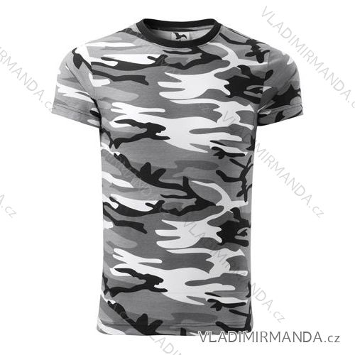 Tričko camouflage krátky rukáv unisex nadrozmerné (xxxl) reklamný textil 144/1