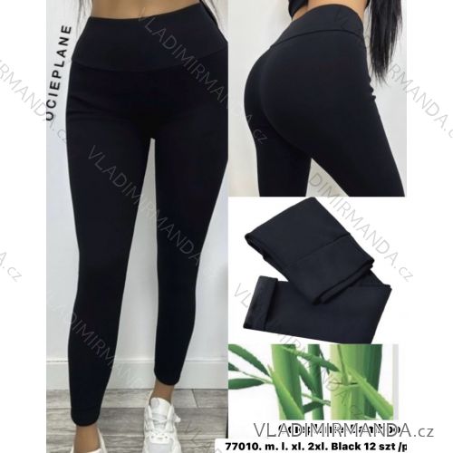 Legíny dlhé zateplené bambusové dámske (M-2XL) TURECKÁ MÓDA TMWL2377010