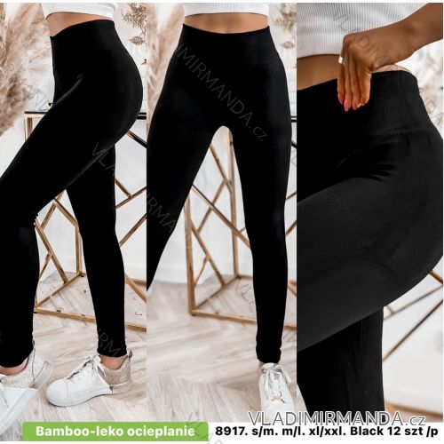 Legíny bambusové zateplené thermo dlhé dámske (S/M-XL/2XL) QUEENE MÓDA DPP25HS727ND