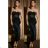 Šaty elegantný carmen na ramienka dámske (XS/S ONE SIZE) TALIANSKA MÓDA IMPBB23B24368