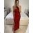 Šaty elegantné trblietavé s flitrami na ramienka dámske (S/M ONE SIZE) TALIANSKA MÓDA IMWAE234230