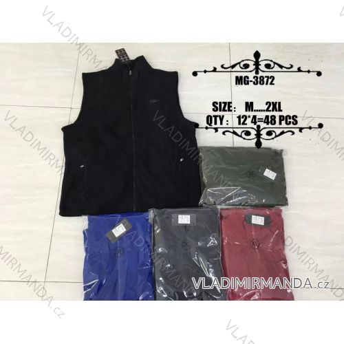 Vesta bez rukávov pánska nadrozmer (M-2XL) N-FEEL NFL23MG-3872