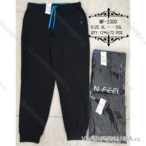 Tepláky dlhé pánske nadrozmer (XL-5XL) N-FEEL NFL23MF-2300