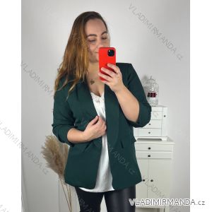 Sako elegantná dámska (54-60) TALIANSKA MÓDA IMM23M85705/DR