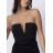 Body bez rukávov dámske (S/M ONE SIZE) TALIANSKA MODA IMHMS23049