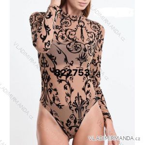 Body dlhý rukáv dámske (S/M ONE SIZE) TALIANSKA MODA IMHMS23050