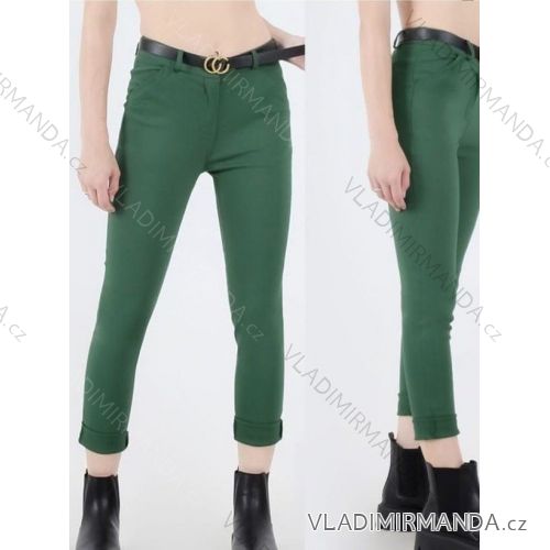 Nohavice dlhé strečové dámske (S-XL) TALIANSKA MÓDA IMHMS23089