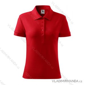 Polokošeľa cotton heavy krátky rukáv dámska (s-xxl) reklamný textil 216A